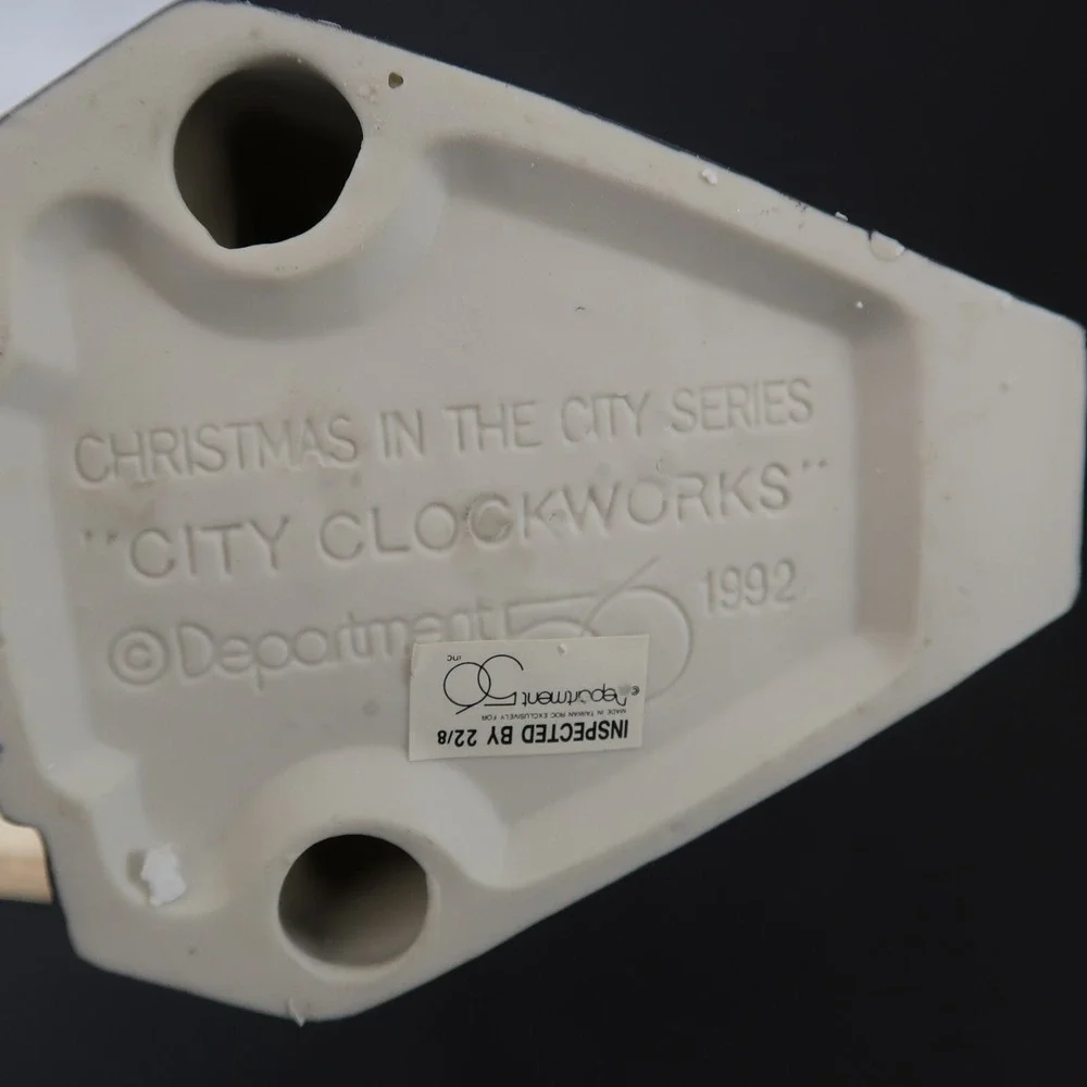 Department 56 Christmas in the City Clockworks # 5531-0